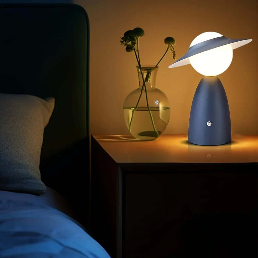 LED Bordlampe med Trådløs Opladning