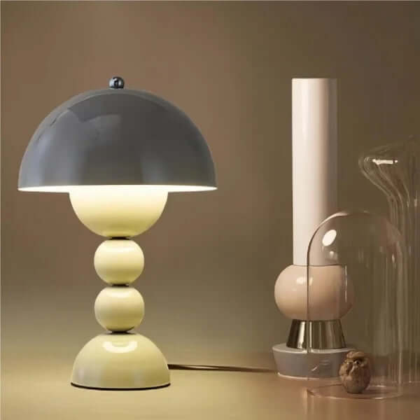 Bærbar LED Bordlampe med Blomsterdesign