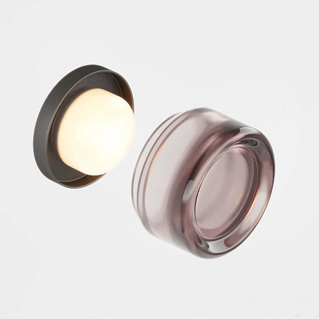 Dimple LED-Væglampe | Moderne Design | Akryl & Aluminium