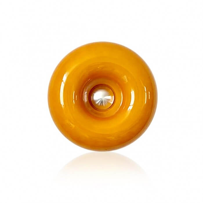 Donut Lampe - Glas & Metal Væglampe / Bordlampe