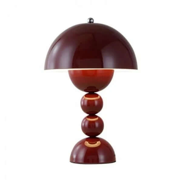 Bærbar LED Bordlampe med Blomsterdesign