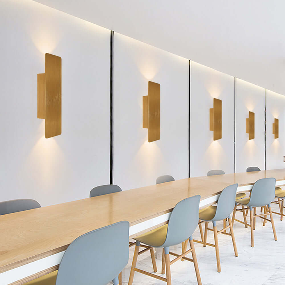 Væglampe LED Op/Ned - Indendørs - 6W - Moderne Design