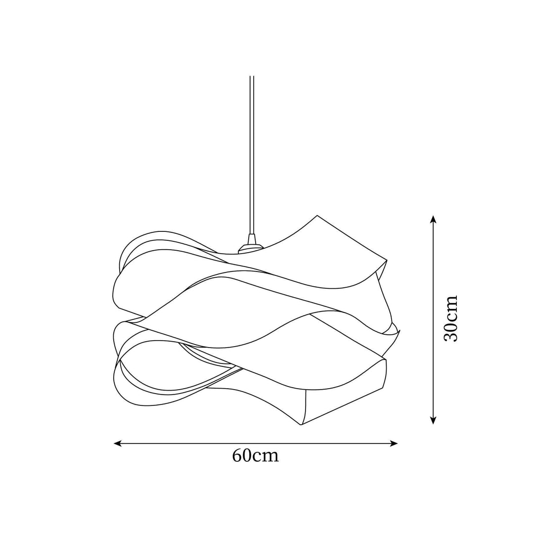 Elegant Træ Pendellampe | Moderne Design