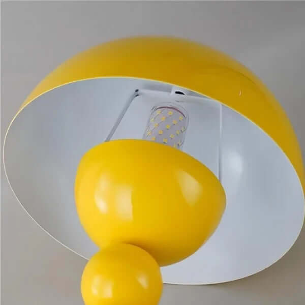 Bærbar LED Bordlampe med Blomsterdesign
