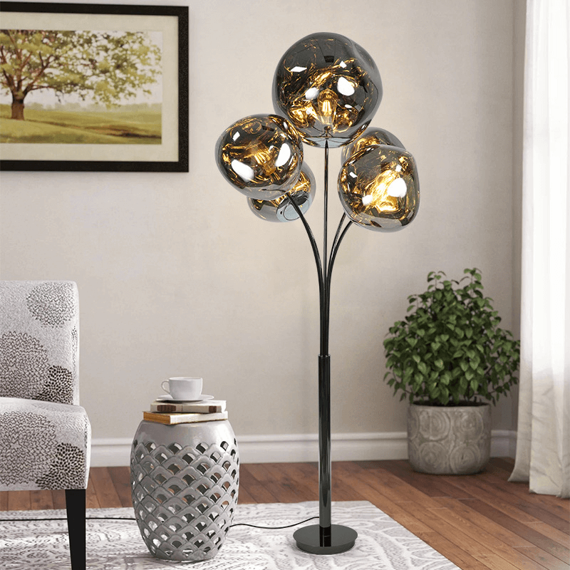 Moderne Gulvlampe med Unikt Design