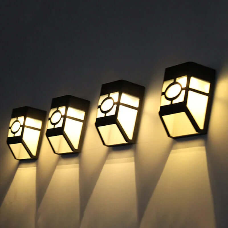 Solcelle Væglampe LED Udendørs (2 stk)