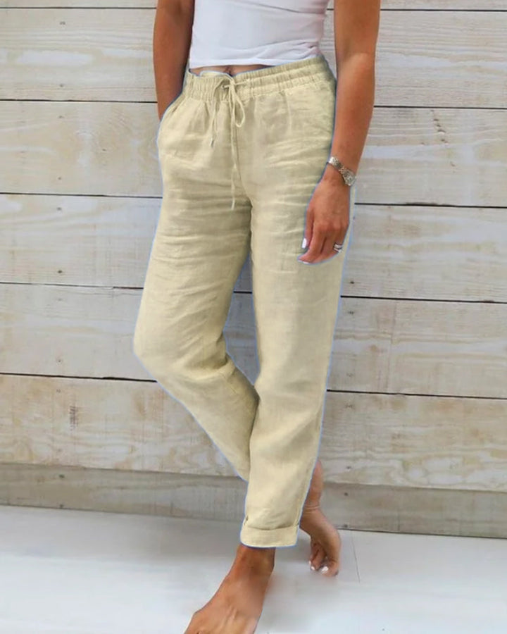 Stilfulde unisex bukser med løs pasform, ideelle til afslappede looks