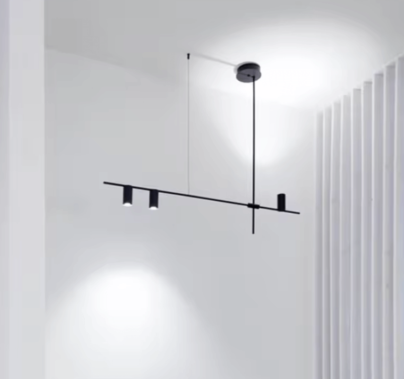 Moderne Lysekrone i Metal