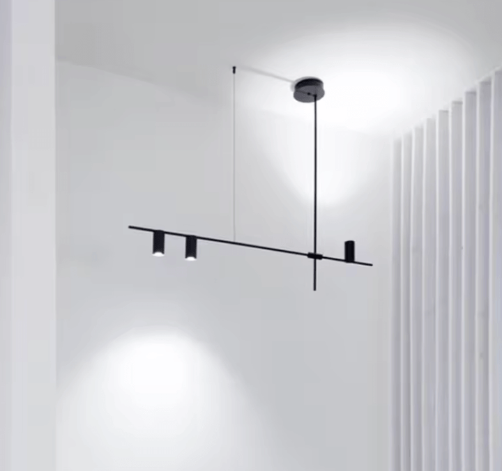 Moderne Lysekrone i Metal