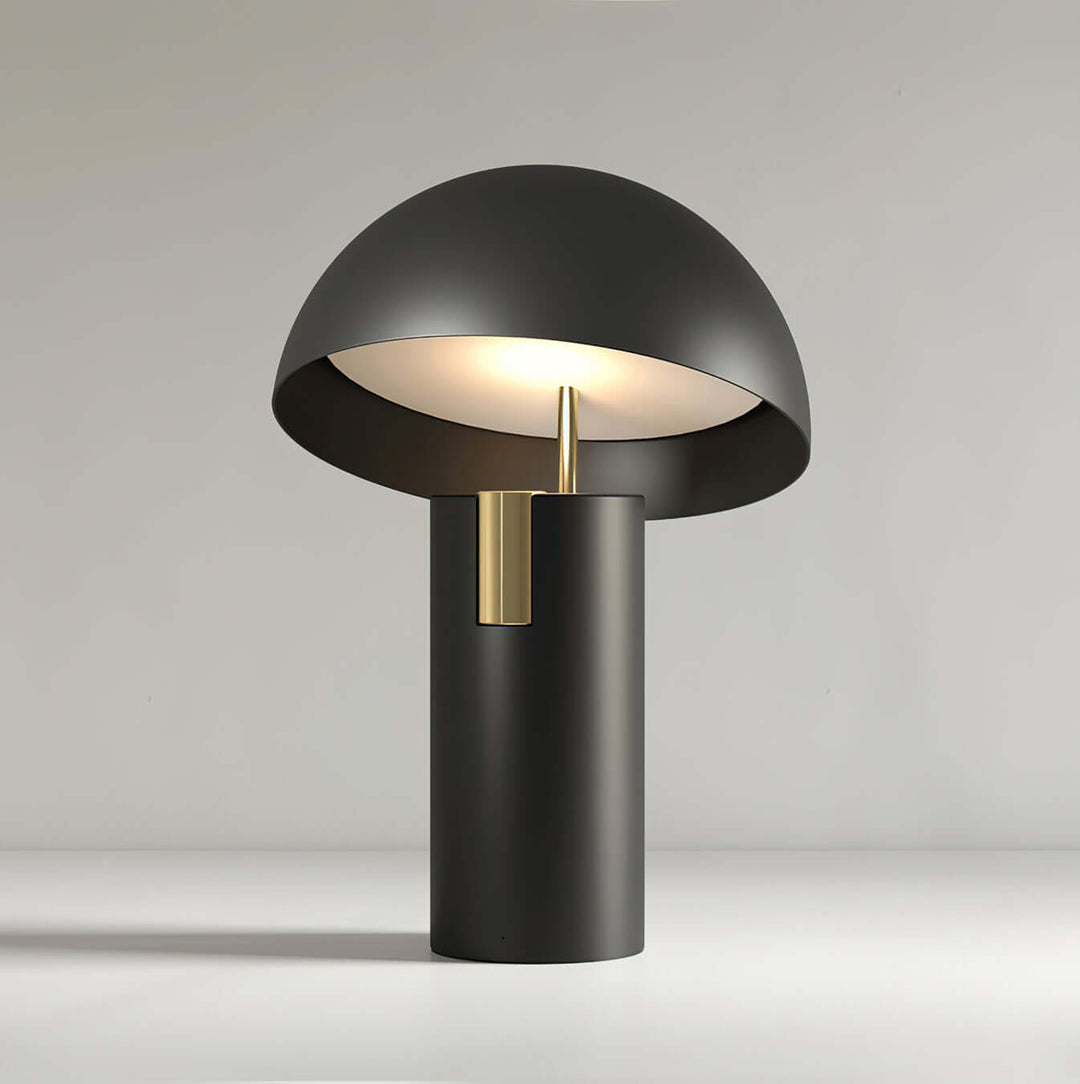 Designer Bordlampe i Metal og Glas - 30cm