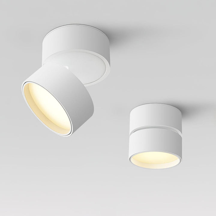 Justerbar Loftslampe i Aluminium - 10cm