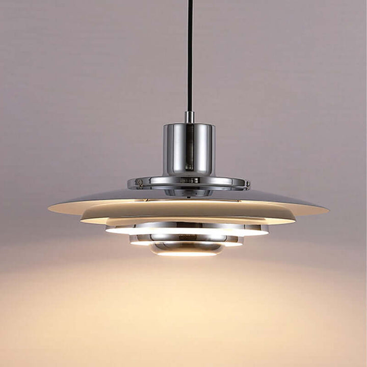 Moderne LED Pendellampe i Aluminium - 35cm