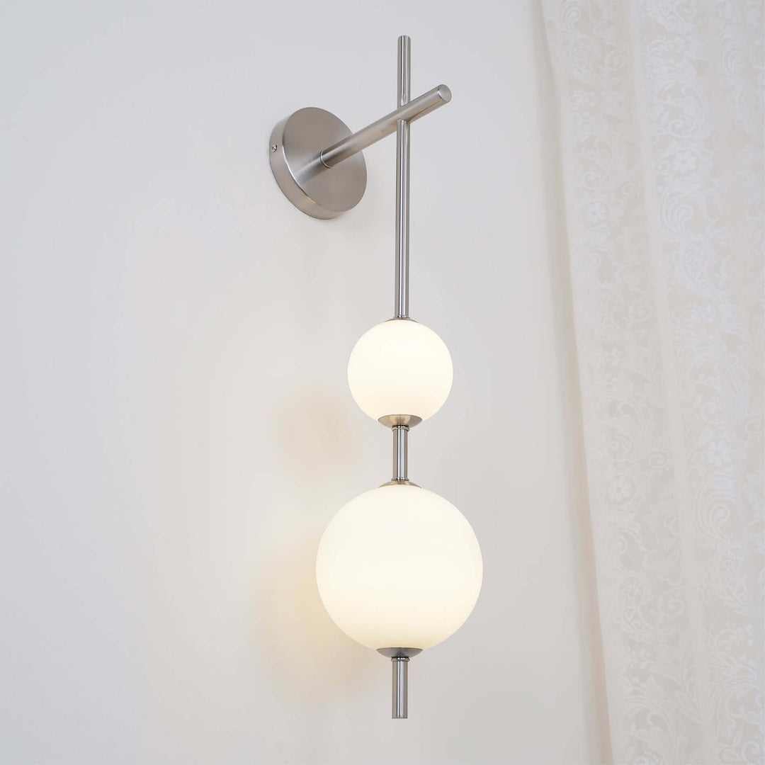 Elegant Globe Væglampe i Glas