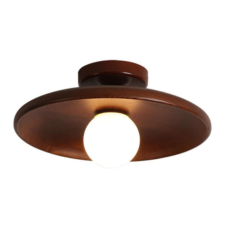 Moderne Lavt Skålformet Loftslampe