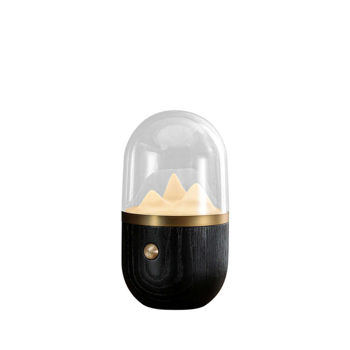 Stemningsfuld Bjergtop Natlampe