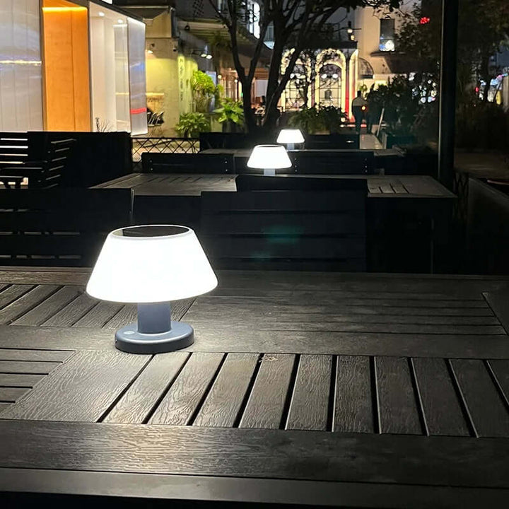 Soldreven LED Bordlampe | Udendørs & Indendørs