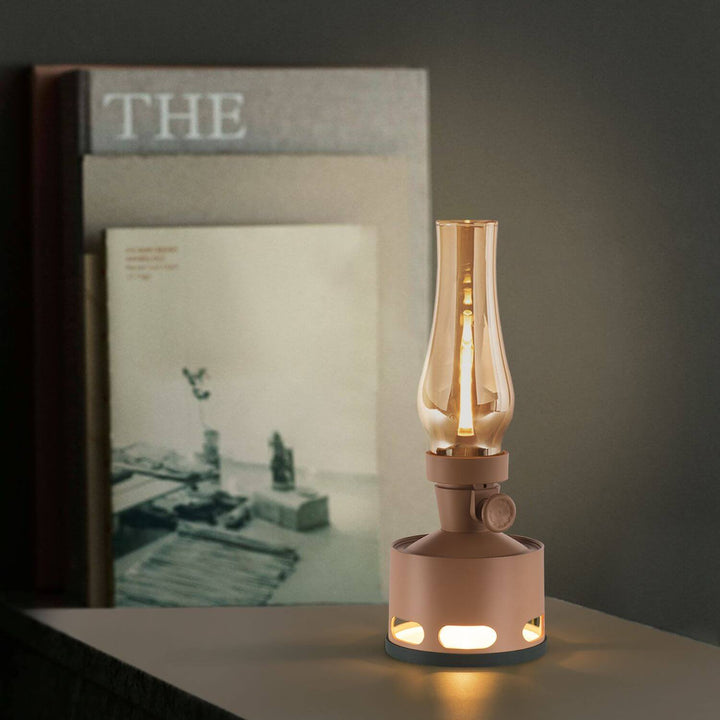Vintage LED Lanterne - Batteridrevet Havebelysning
