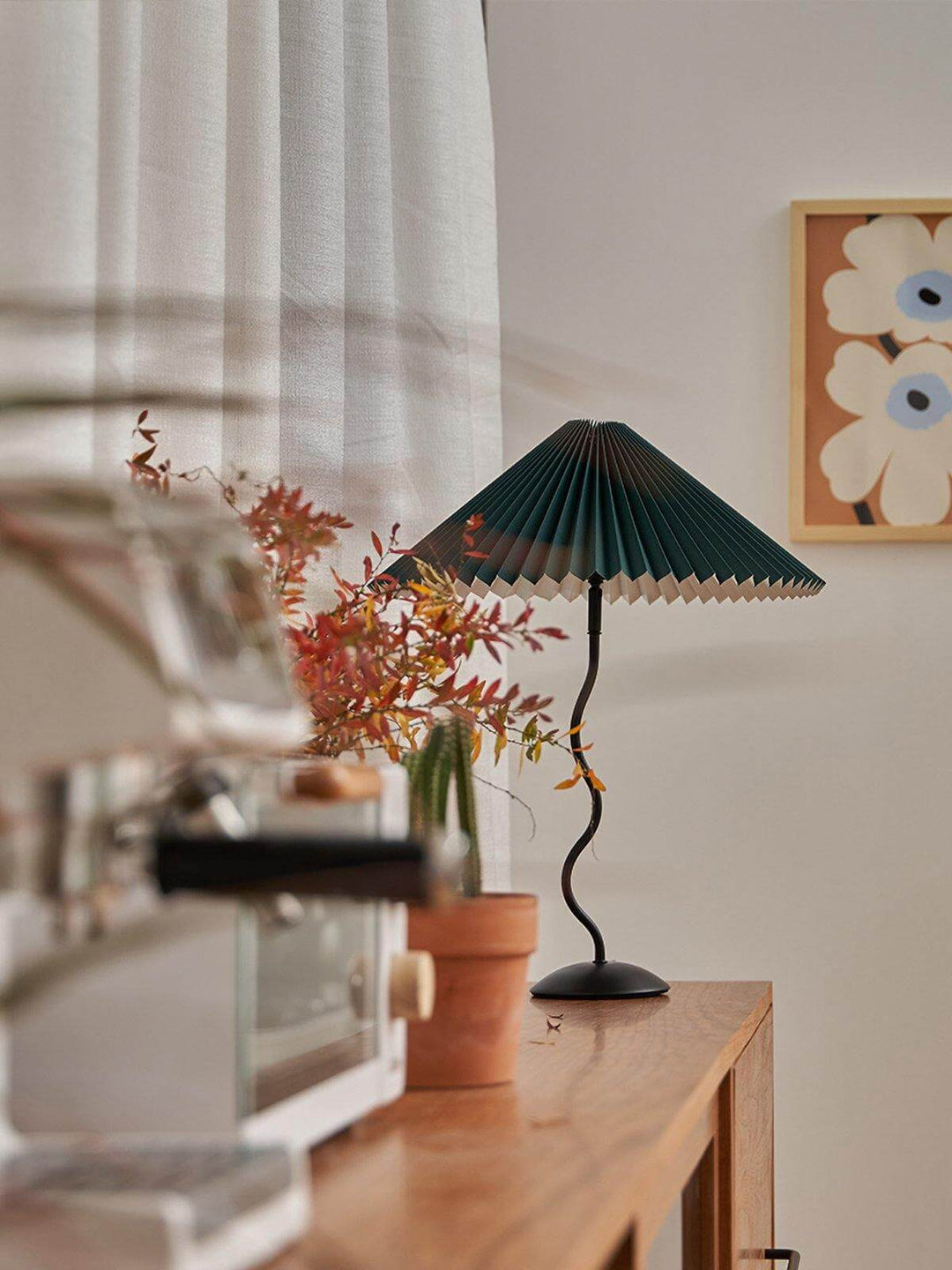 Designer Bordlampe i Metal - 43cm