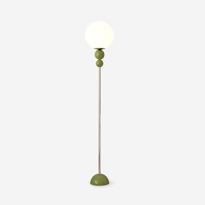 Elegant Gulvlampe i Metal og Glas
