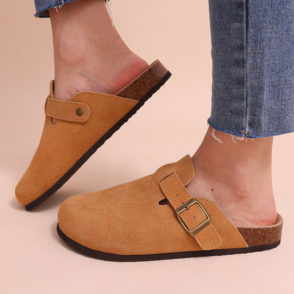Ergonomiske dame clogs med komfortabel fodseng. Ideelle til lange dage med maksimal støtte.