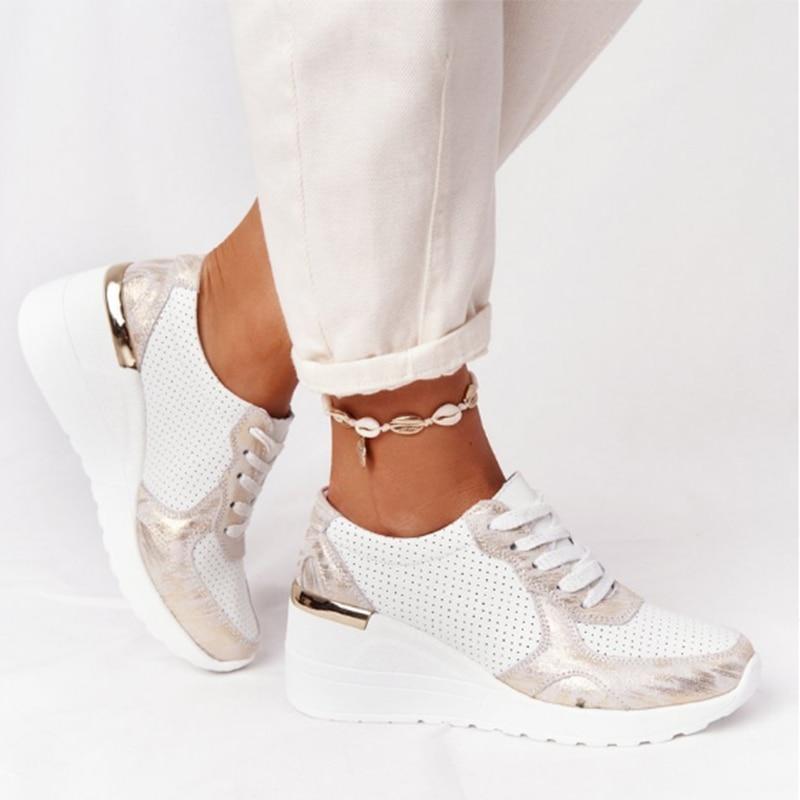 Stilfulde hverdagssko til kvinder. Disse komfortable dame sneakers giver fantastisk fodstøtte hele dagen.