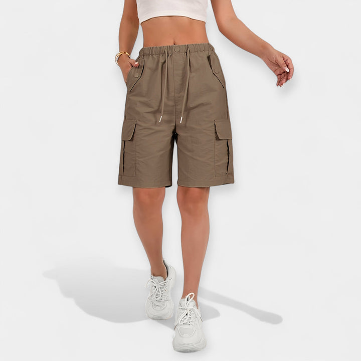 Dames cargo shorts for ultimativ sommerkomfort & praktisk hverdagsstil til kvinder.