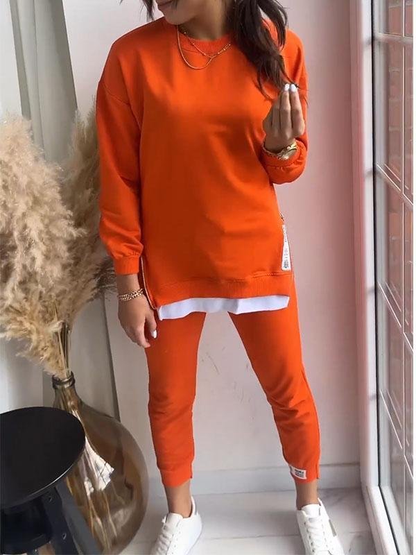Modetøj: Trendy, oversized sweatsæt til kvinder, perfekt til afslappet hverdagsstil og komfort.