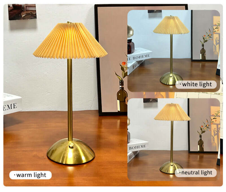 Ledningsfri Bordlampe med Touch, Skandinavisk Design
