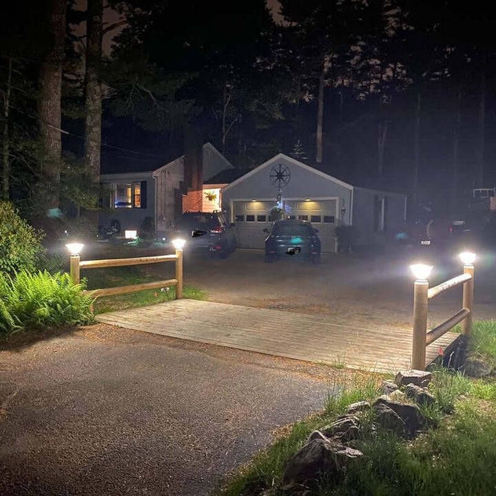 Vandtæt Solcellelampe Udendørs Havebelysning
