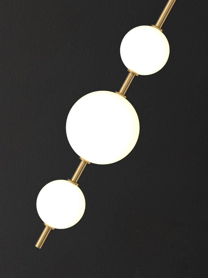 Elegant Globe Væglampe i Glas