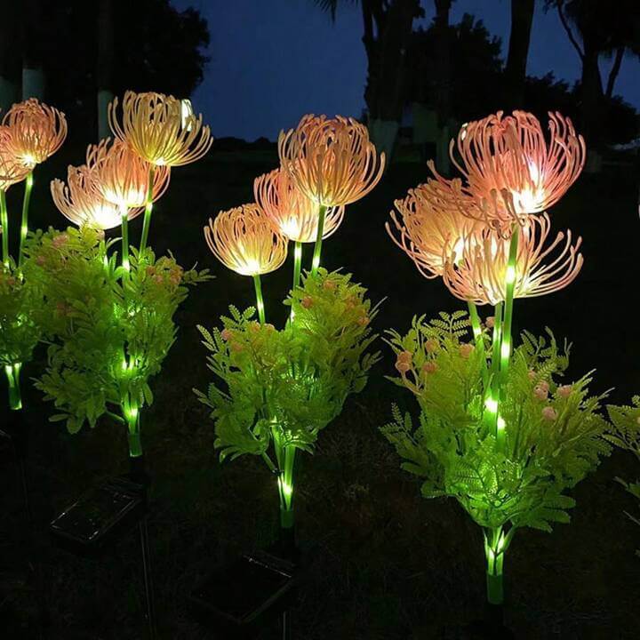 Magisk Fe-Blomst Lampe 75cm - LED