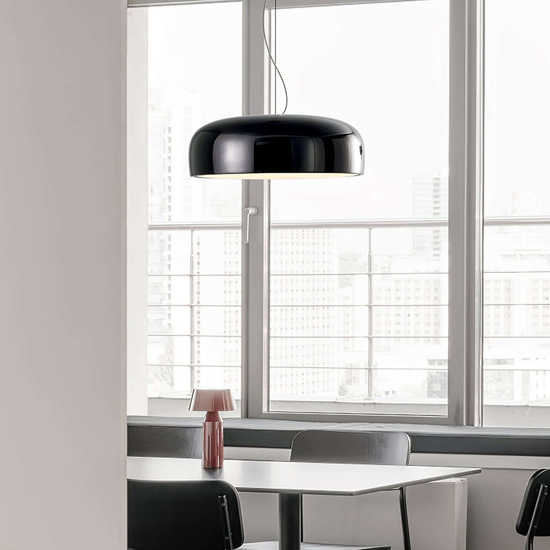Moderne Pendellampe i Aluminium og Polykarbonat