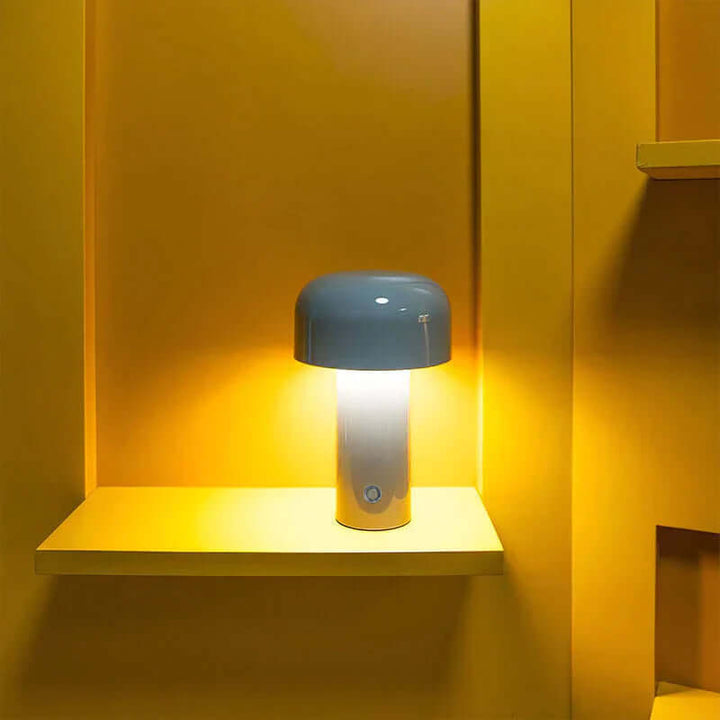 Ledningsfri Svampe Bordlampe - 3 Lysniveauer
