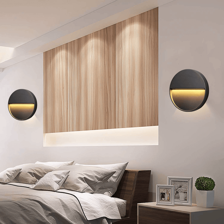 LED Væglampe Udendørs - 3W/6W IP65 Vandtæt