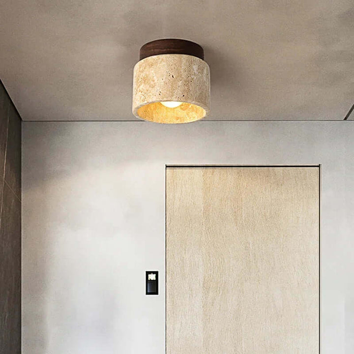 Elegant Loftslampe i Flødestil - Dia 12cm