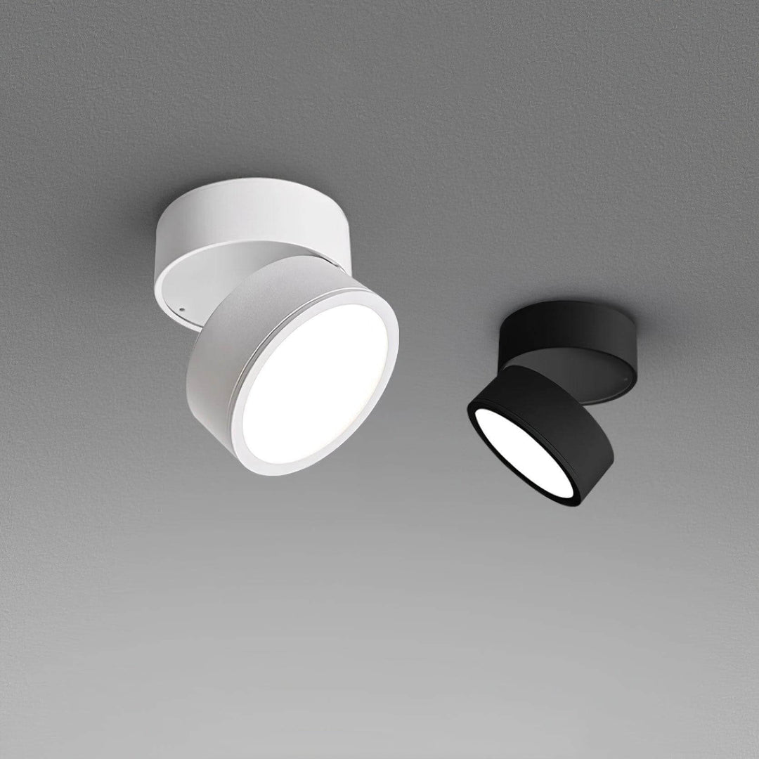 Justerbar Loftslampe i Aluminium - 10cm