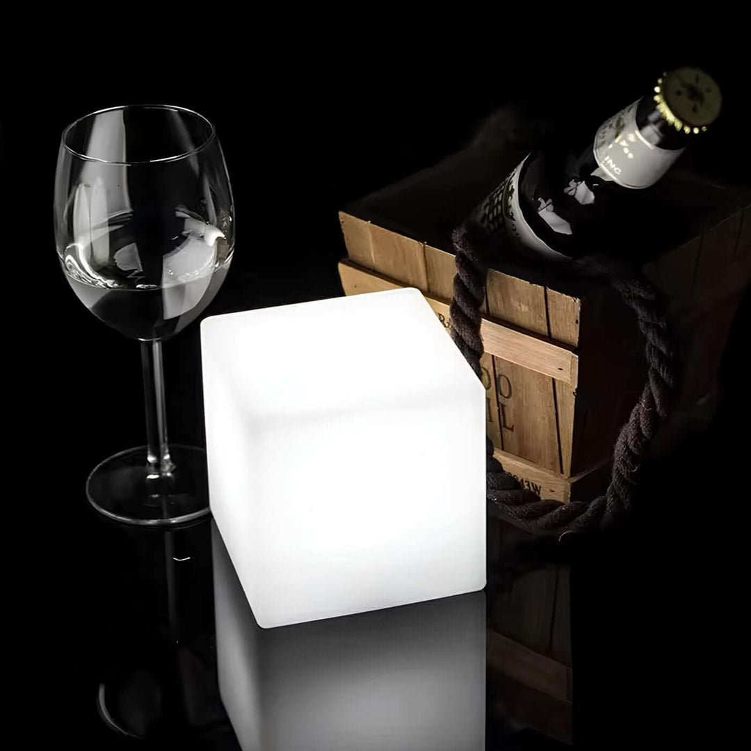 Kubisk LED Have- og Terrassalampe
