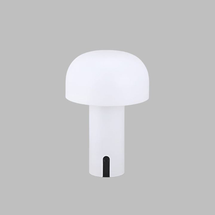 Dæmpbar Champignon Bordlampe - Trådløs LED Lampe