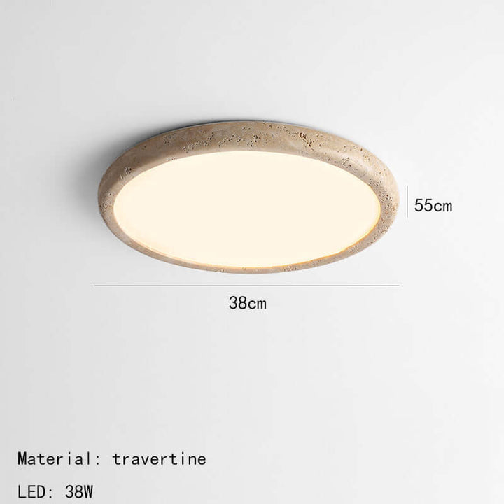 Naturstens LED-loftslampe - 38cm