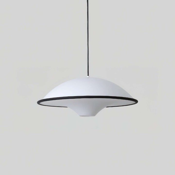 Moderne UFO Pendellampe i Akryl & Metal - Ø45cm