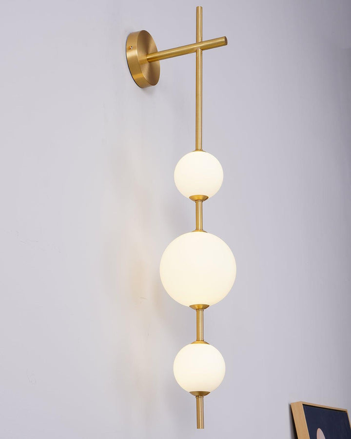 Elegant Globe Væglampe i Glas