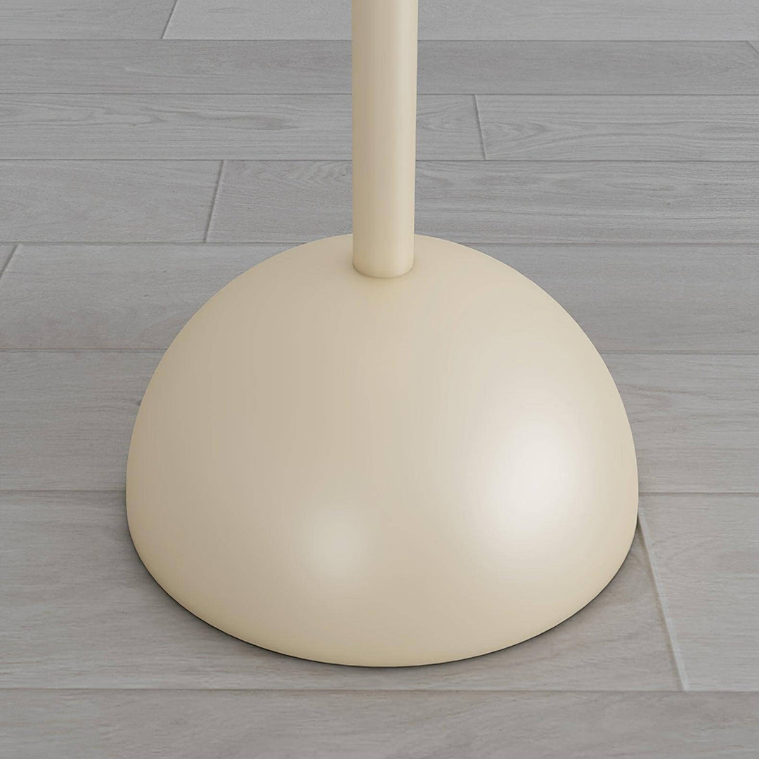 Elegant Gulvlampe i Metal og Glas