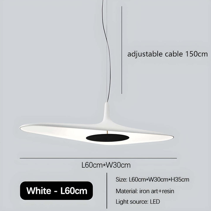Designer Pendellampe 60/80cm - Unik Harpikslampe
