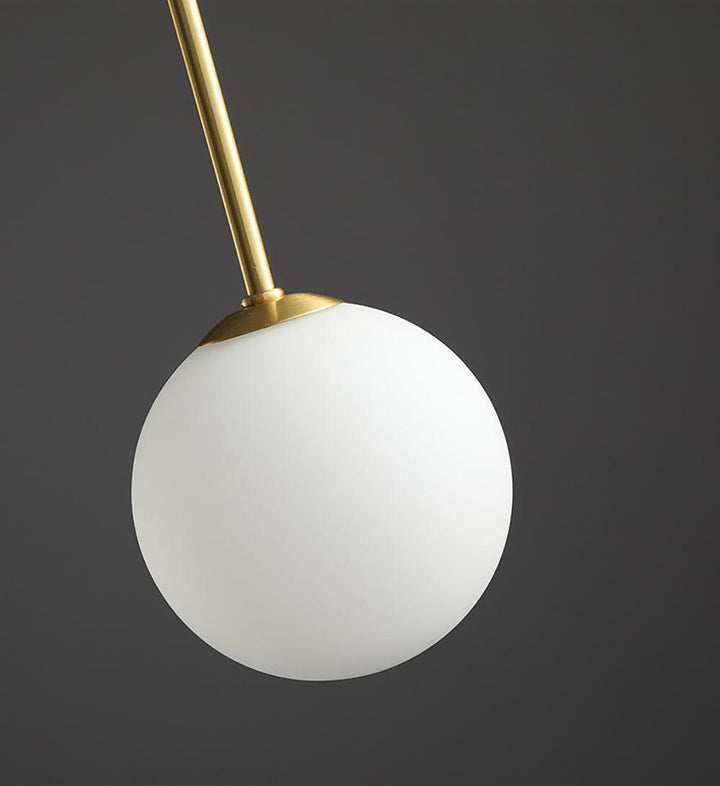 Elegant Pendel Lampe i Glas & Metal - 75/100cm