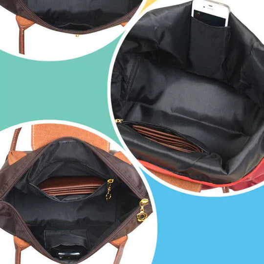 "Elegant luksus taske i høj kvalitet med rummeligt design og fine detaljer, ideel til kvinder, daglig brug og begivenheder."