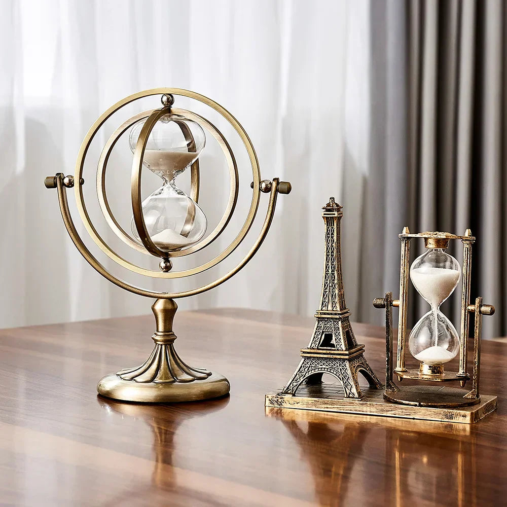Rent design timeglas i minimalistisk stil, en elegant tilføjelse til enhver indretning.