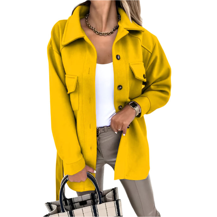 Elegant blazer til damer, feminin jakke med fleksibel pasform og tidløst design, perfekt til enhver lejlighed.