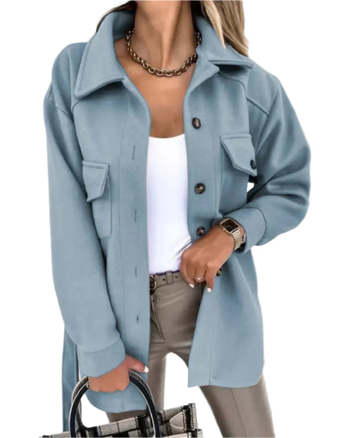 Elegant blazer til damer, feminin jakke med fleksibel pasform og tidløst design, perfekt til enhver lejlighed.