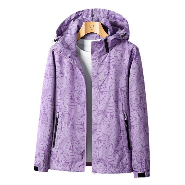 Elegante åndbare dame vindjakke i moderne snit, tilgængelig i blå, rosa, sort, turkis, violet, størrelser M-4XL.