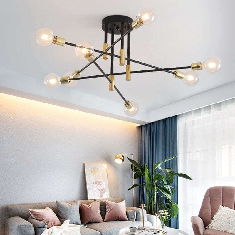 Moderne Glas Globe Lysekrone